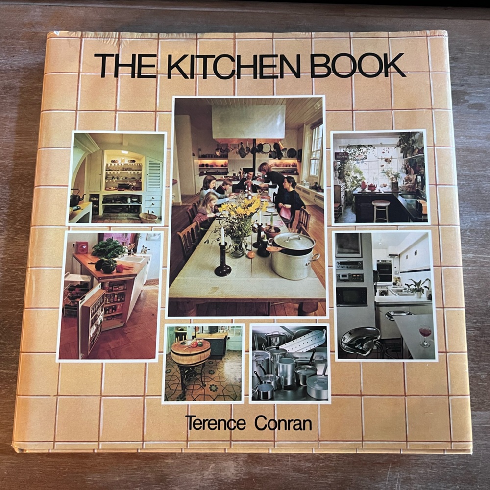 THE KITCHEN BOOK Terence Conran First Edition 1977 hardcover with dust jacket